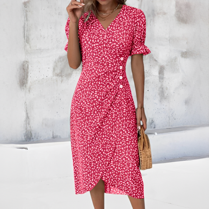 Addyson - Stylish Flowing Mini Dress