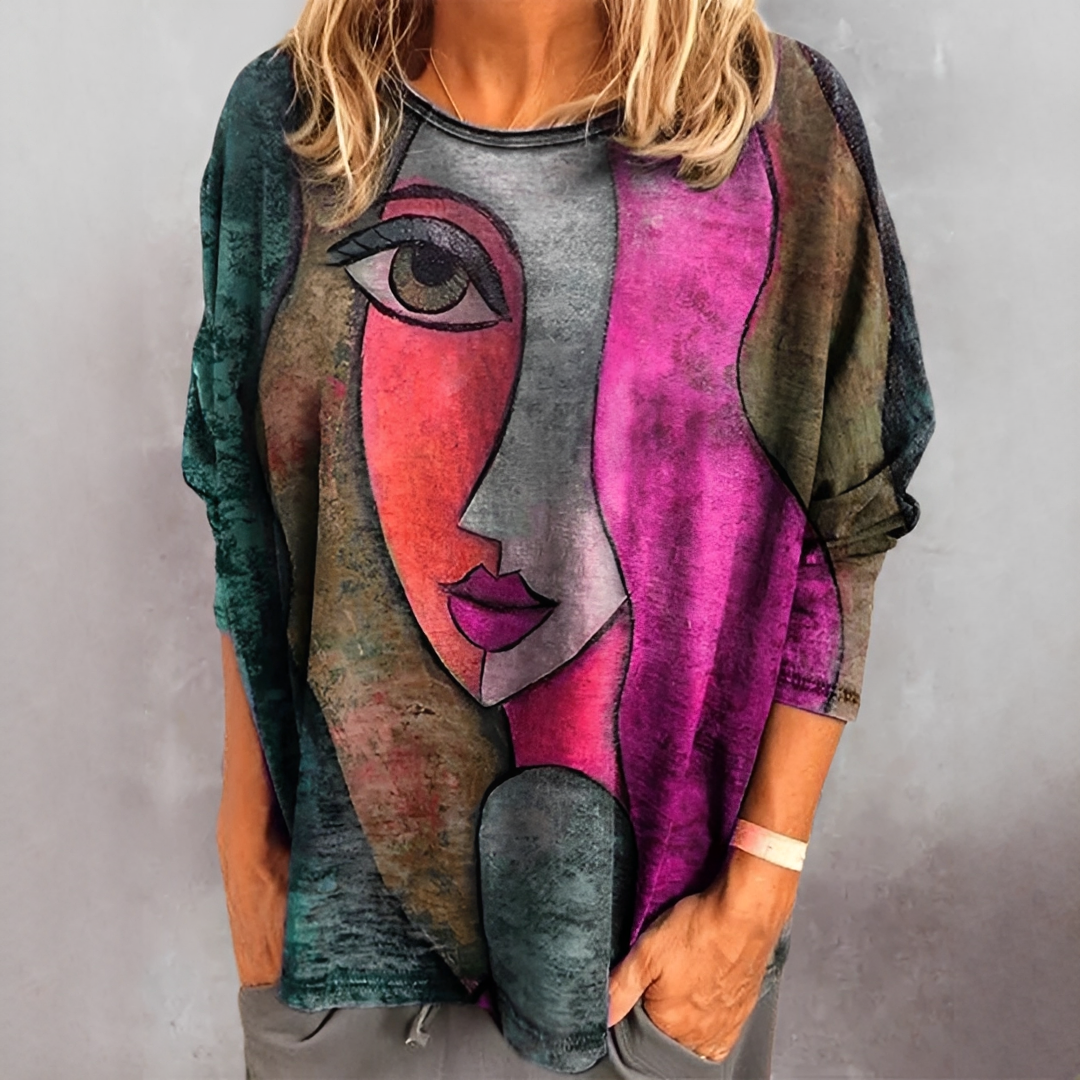 Jamaerah - Loose Fit Long Sleeve Shirt