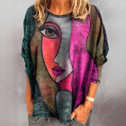 Jamaerah - Loose Fit Long Sleeve Shirt
