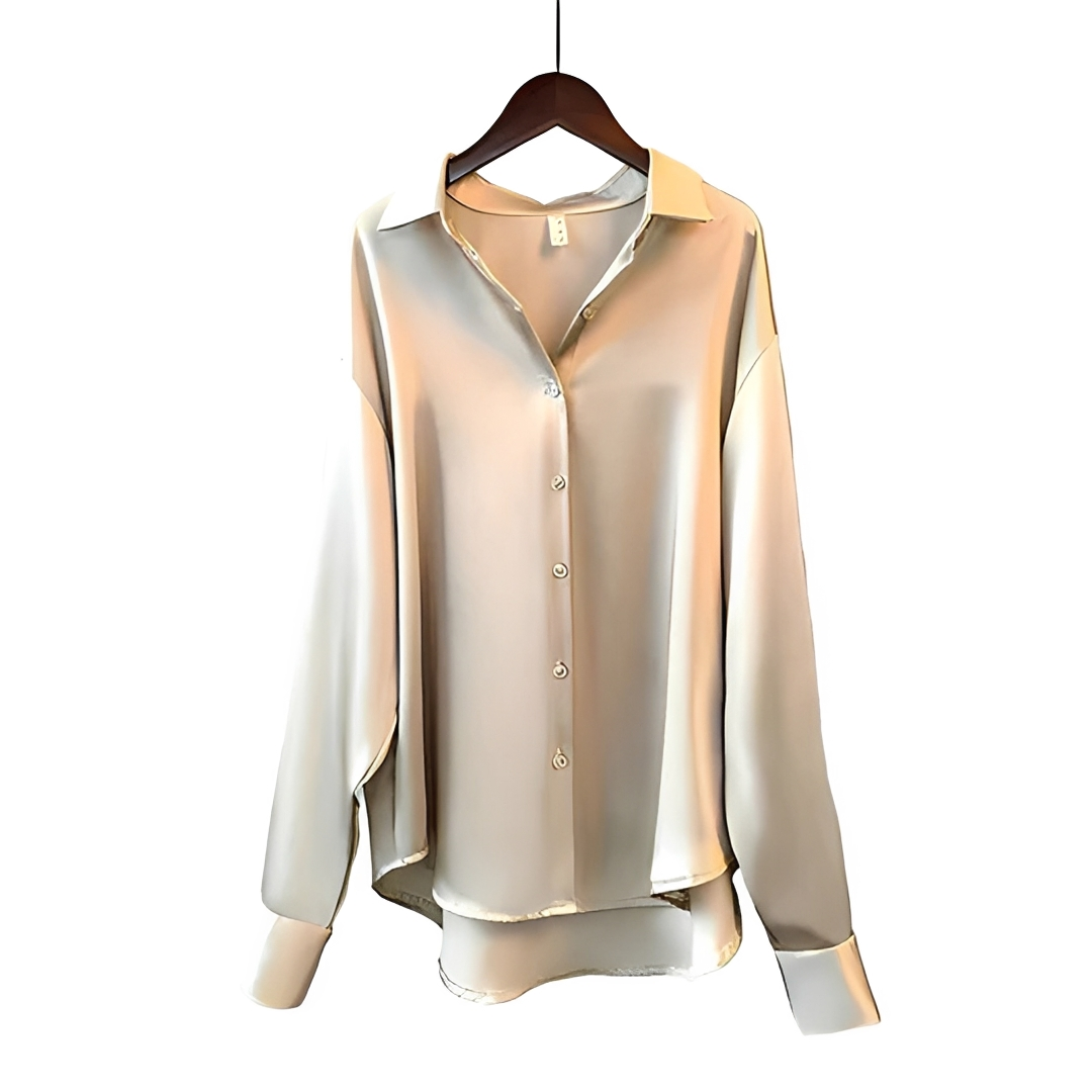 Zaniyah - Shiny Long Sleeved Shirt