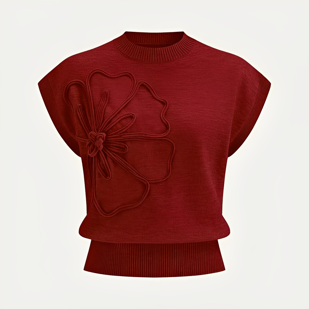 Jocelyn - Casual floral-patterned blouse