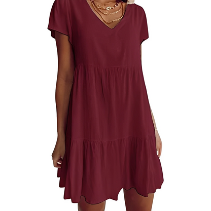 Judith - Relaxed Casual Short Dress