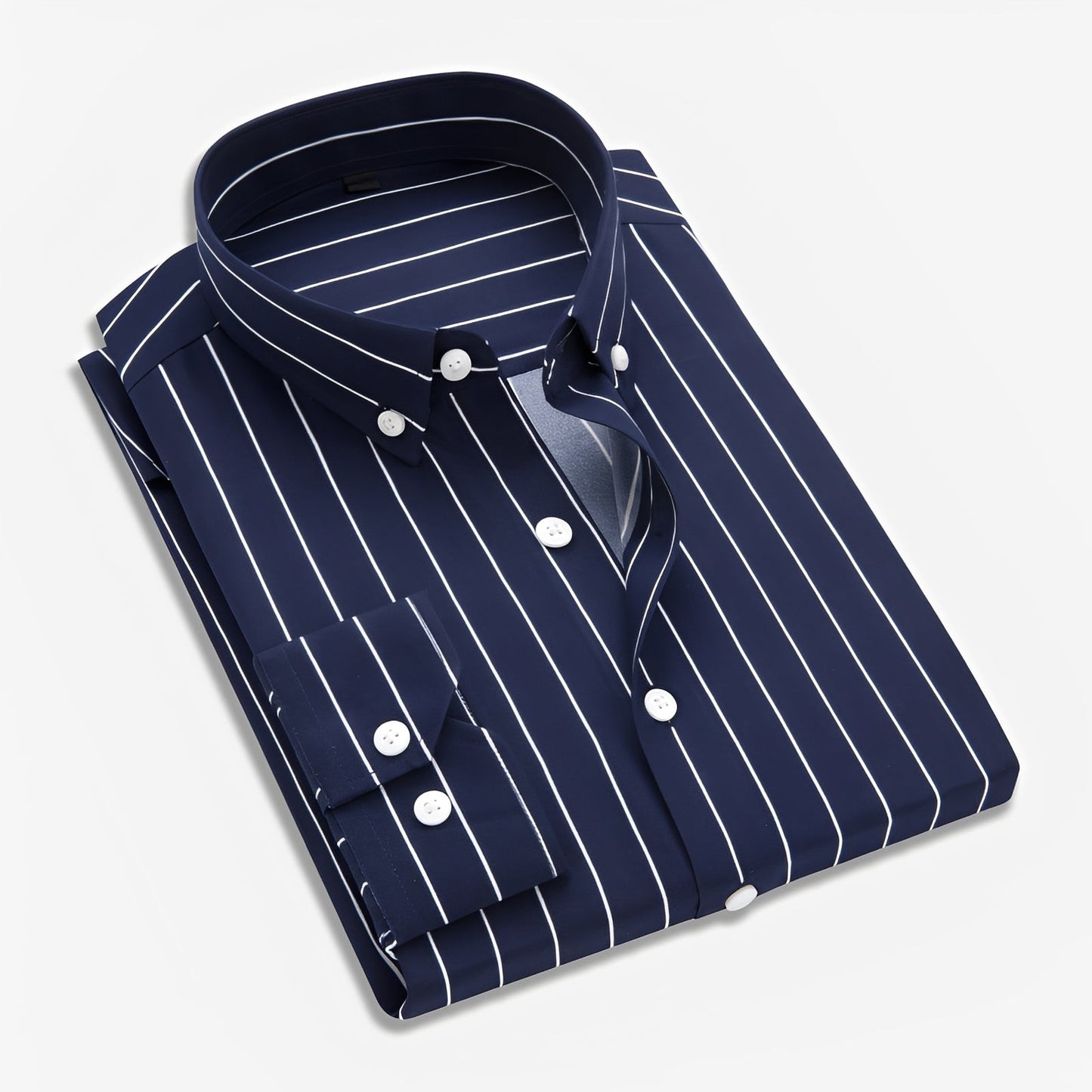 Edward - Long-Sleeve Striped Shirt