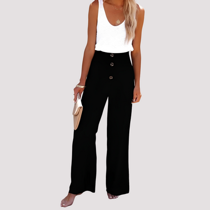 Christa - Relaxed High-Waist Pants