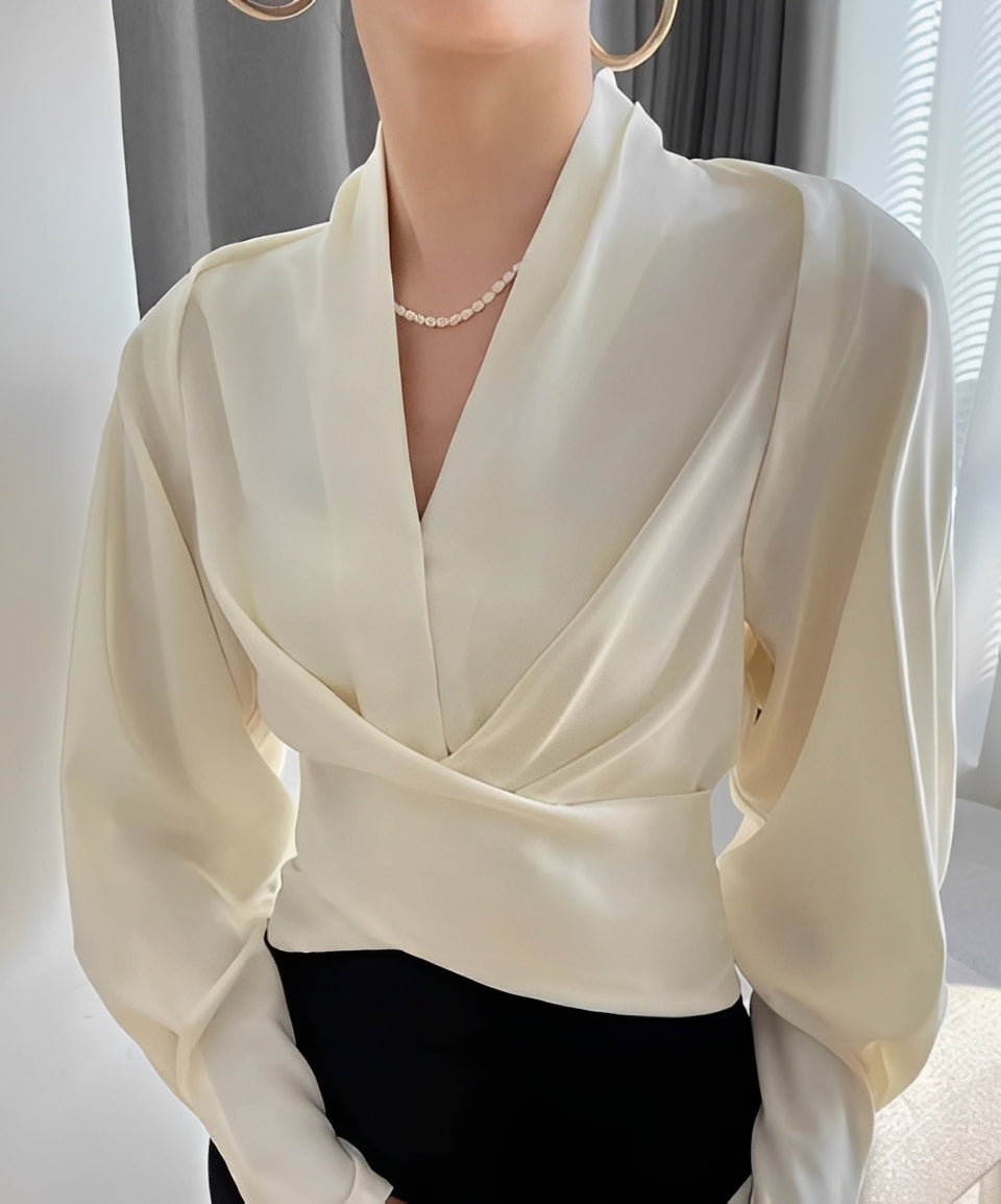 Isabel - Stylish V-neck Shirt