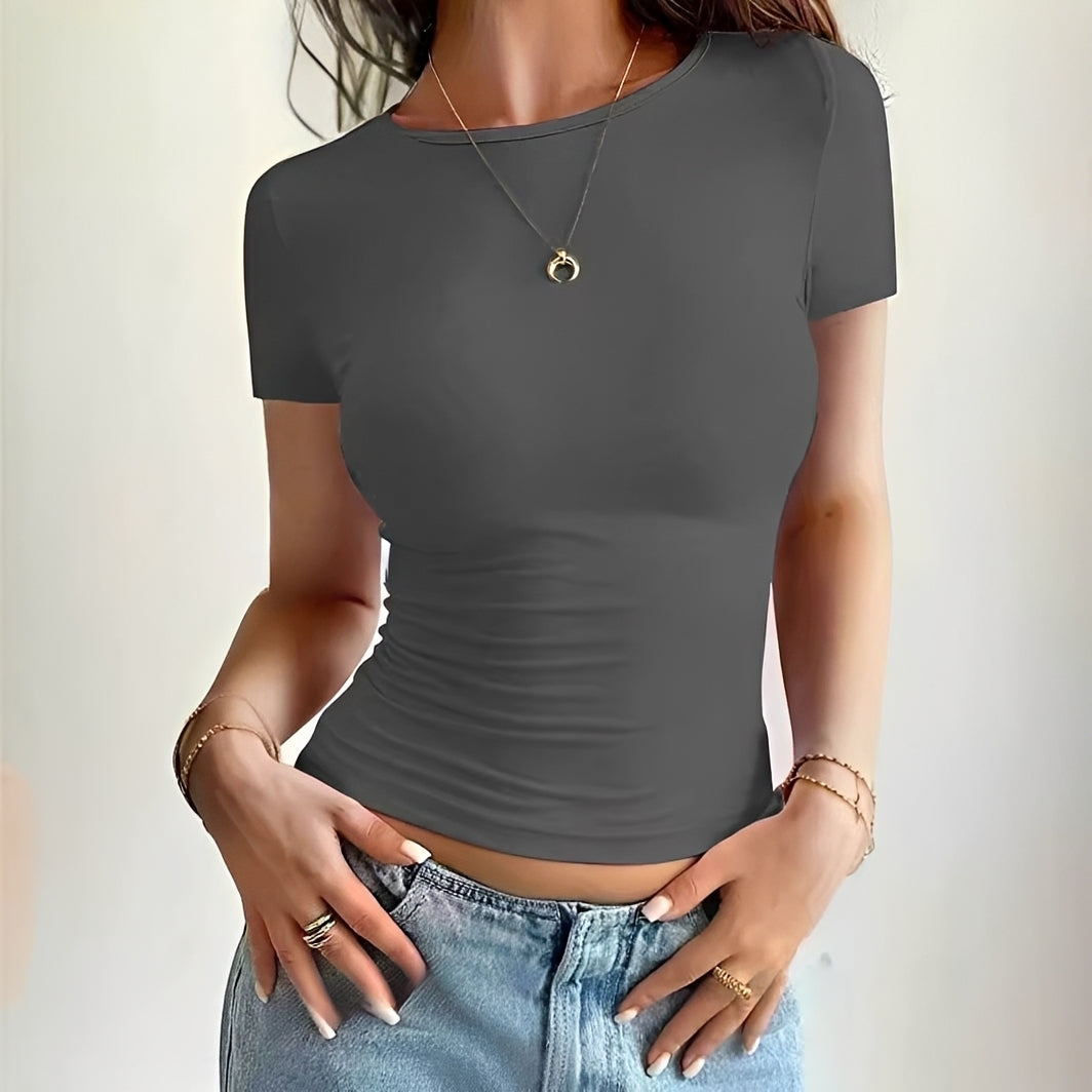 Becky - Casual Slim Fit T-Shirt