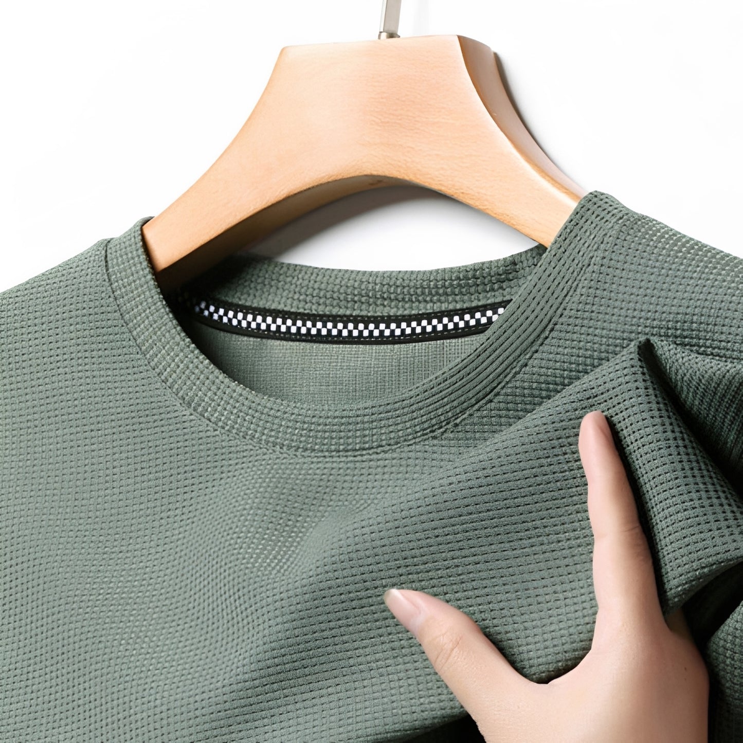 Jed - Casual Waffle T-Shirt