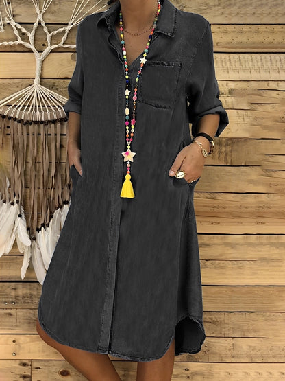 Kristina - Denim Dress for Casual Wear