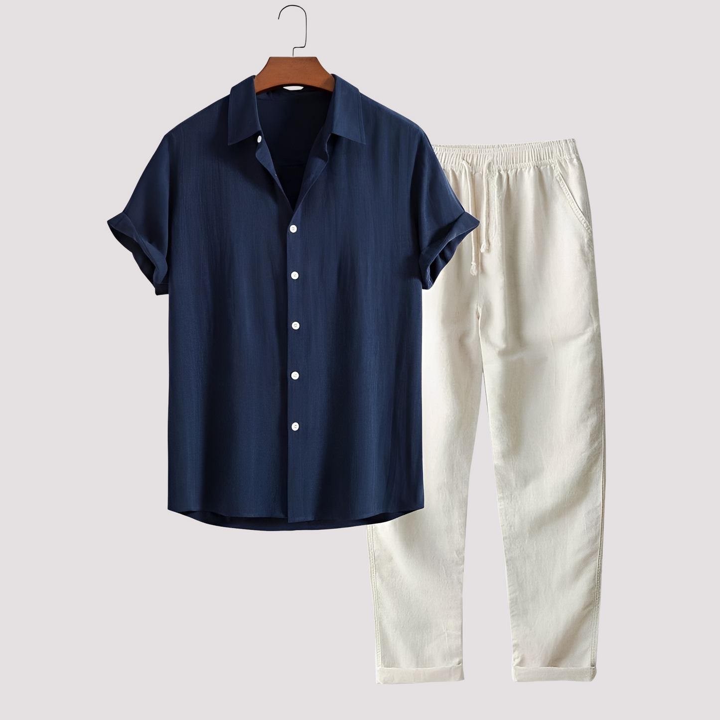 Oliver - Comfy Loose Two-Piece Suit