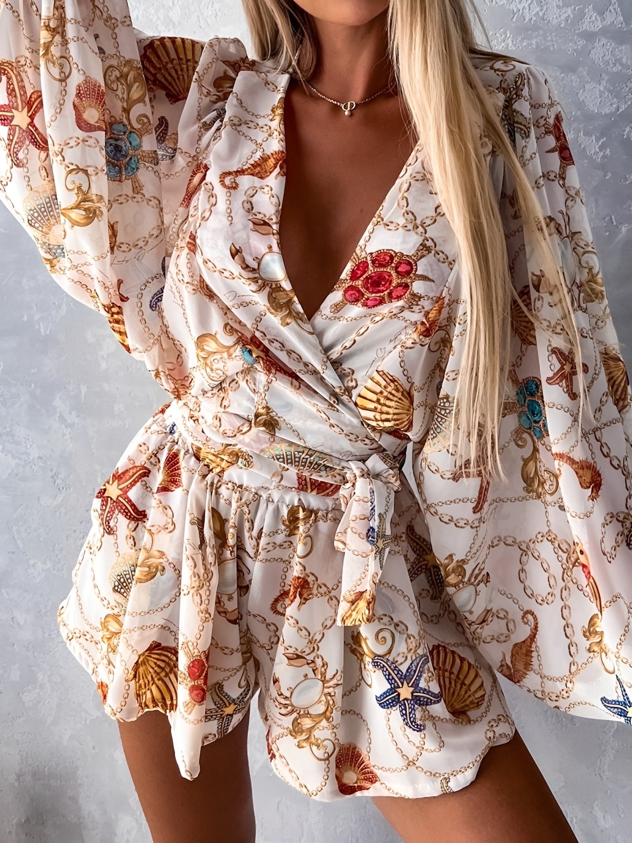 Marianne - Stylish Long Sleeve Rompers