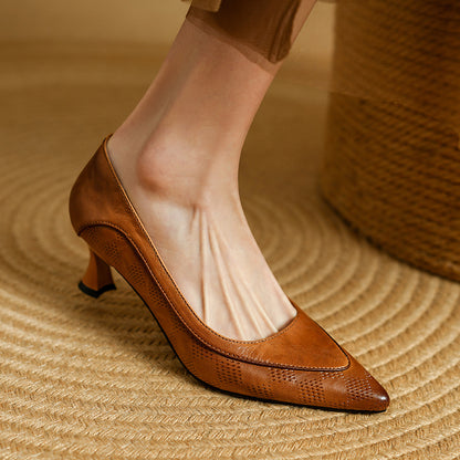 Charlotte - Stylish Pointed Toe Heels