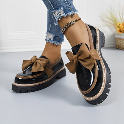 Miley - Stylish Bowknot Loafers