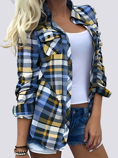 Charlotte - Vibrant Long-Sleeve Shirt
