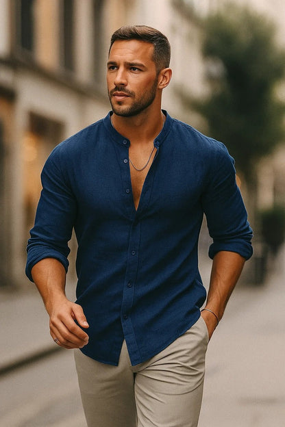 Blaese - Casual 3/4 Sleeve Shirt