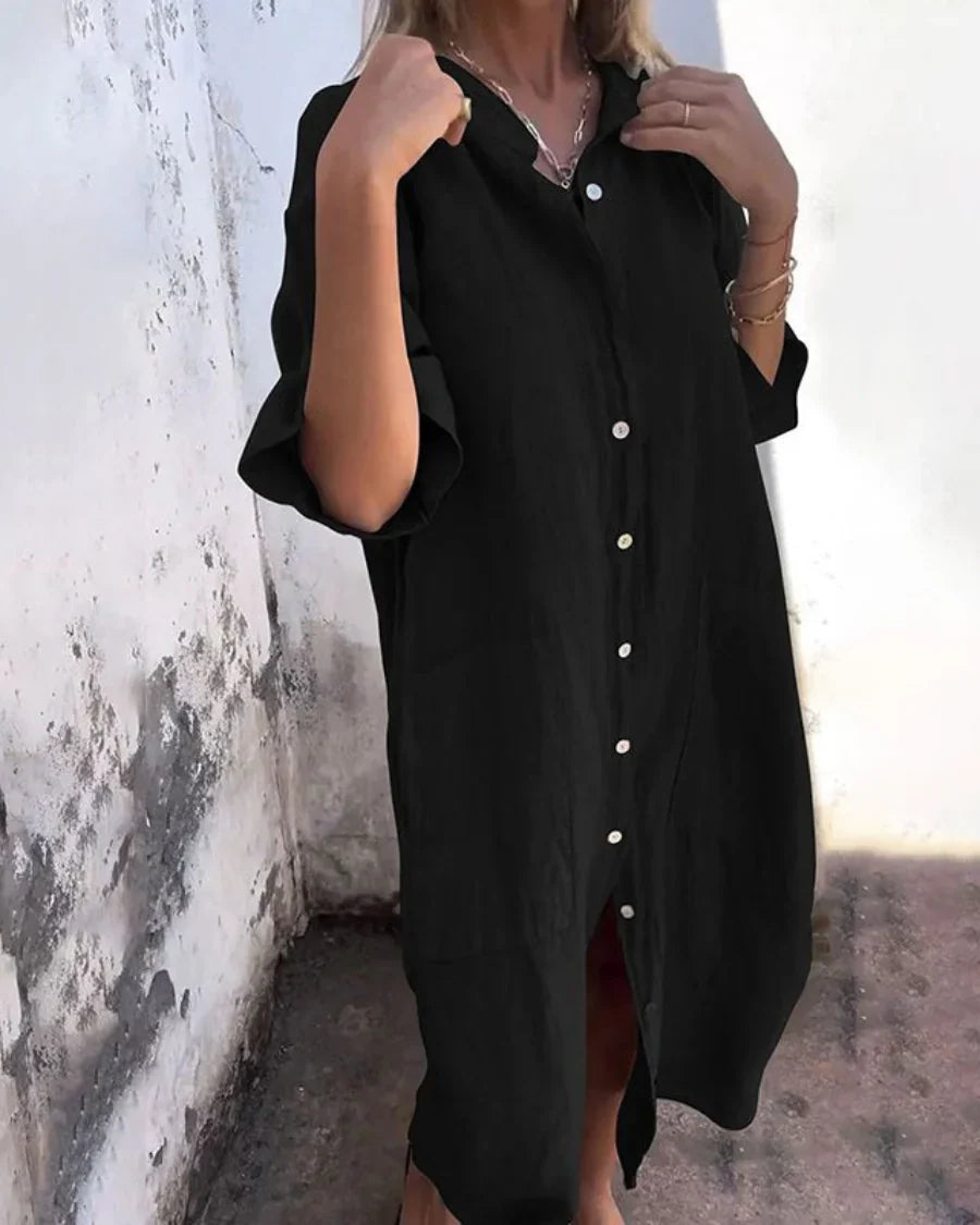 Valerie – Casual Women's Shirt Dress