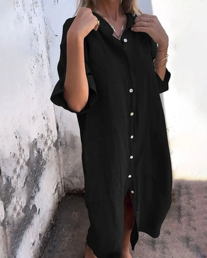 Valerie – Casual Women's Shirt Dress