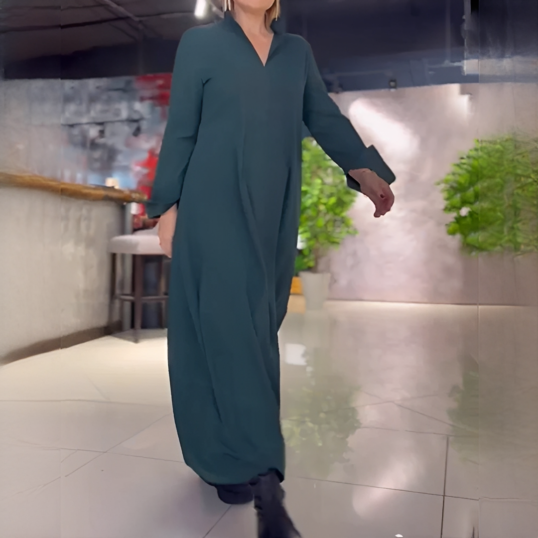 Cassie - Relaxed Long Sleeve Dress
