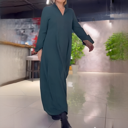 Cassie - Relaxed Long Sleeve Dress