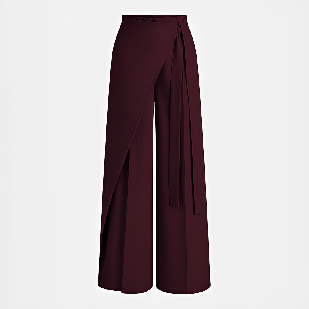 Leilani - Asymmetric wide leg pants