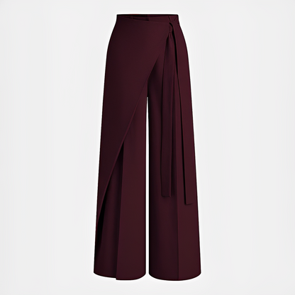 Leilani - Asymmetric wide leg pants