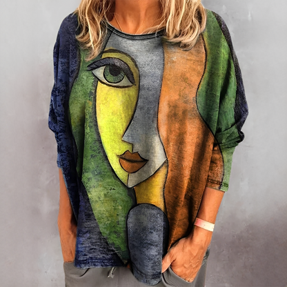 Jamaerah - Loose Fit Long Sleeve Shirt