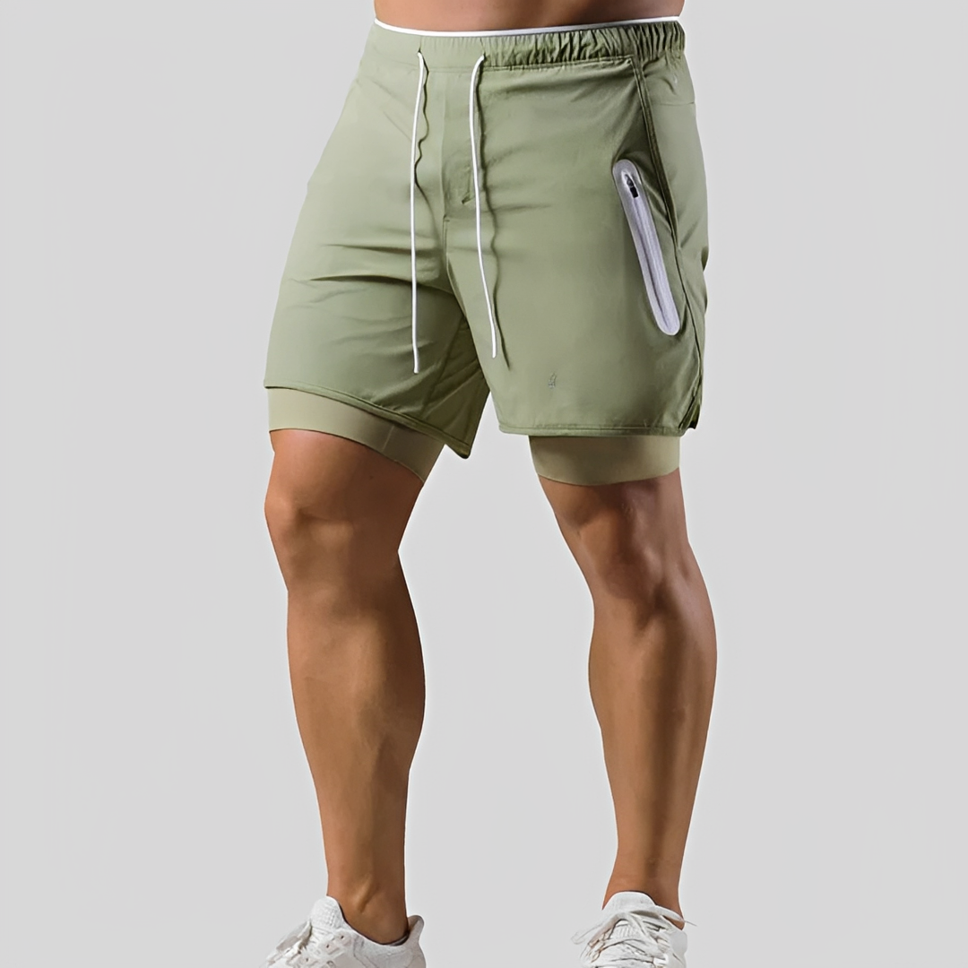 Steven - Men's Shorts - Dual Layer for Sports