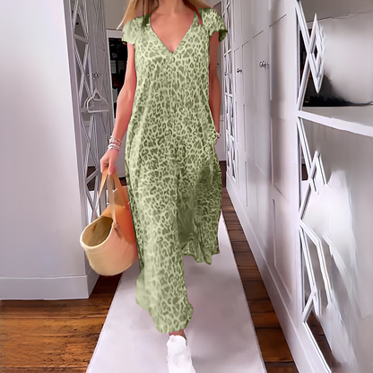 Elsie - Trendy Short Sleeve Dress