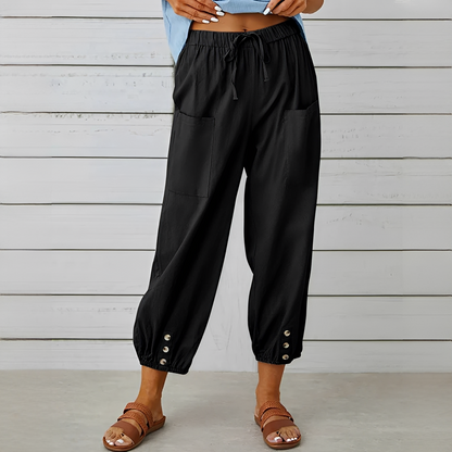 Scarlett - Comfortable Drawstring Trousers