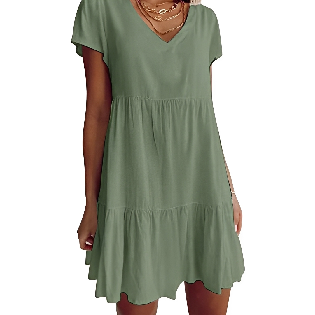Judith - Relaxed Casual Short Dress