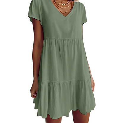 Judith - Relaxed Casual Short Dress