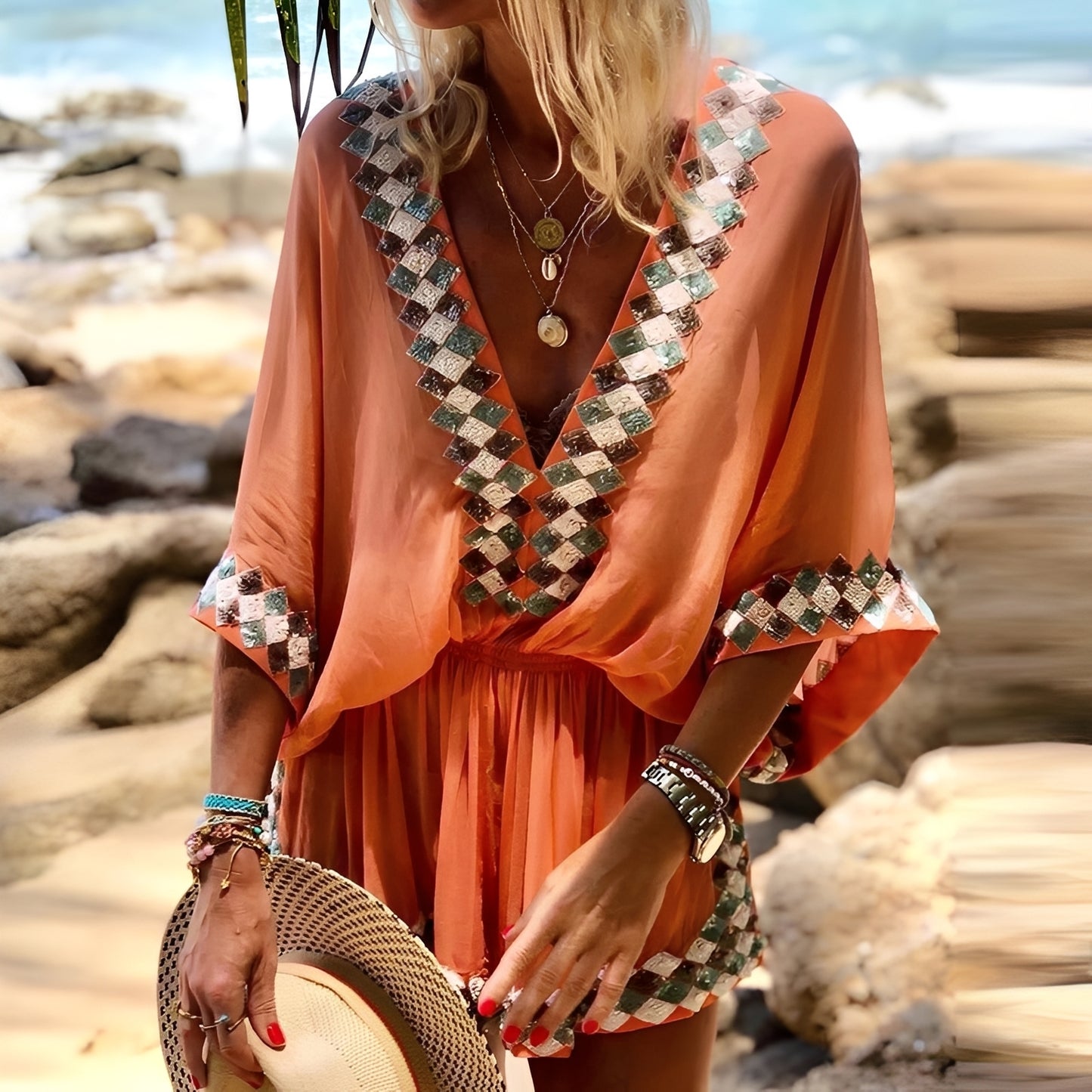Jenn - Stylish Bohemian Romper