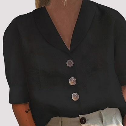 Mariyah - Stylish V-Neck Blouse