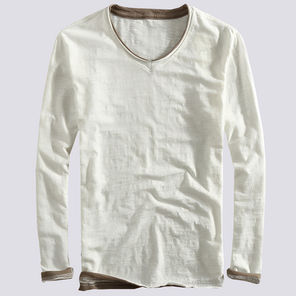 Jack - Trendy Long-sleeve Distressed Shirt
