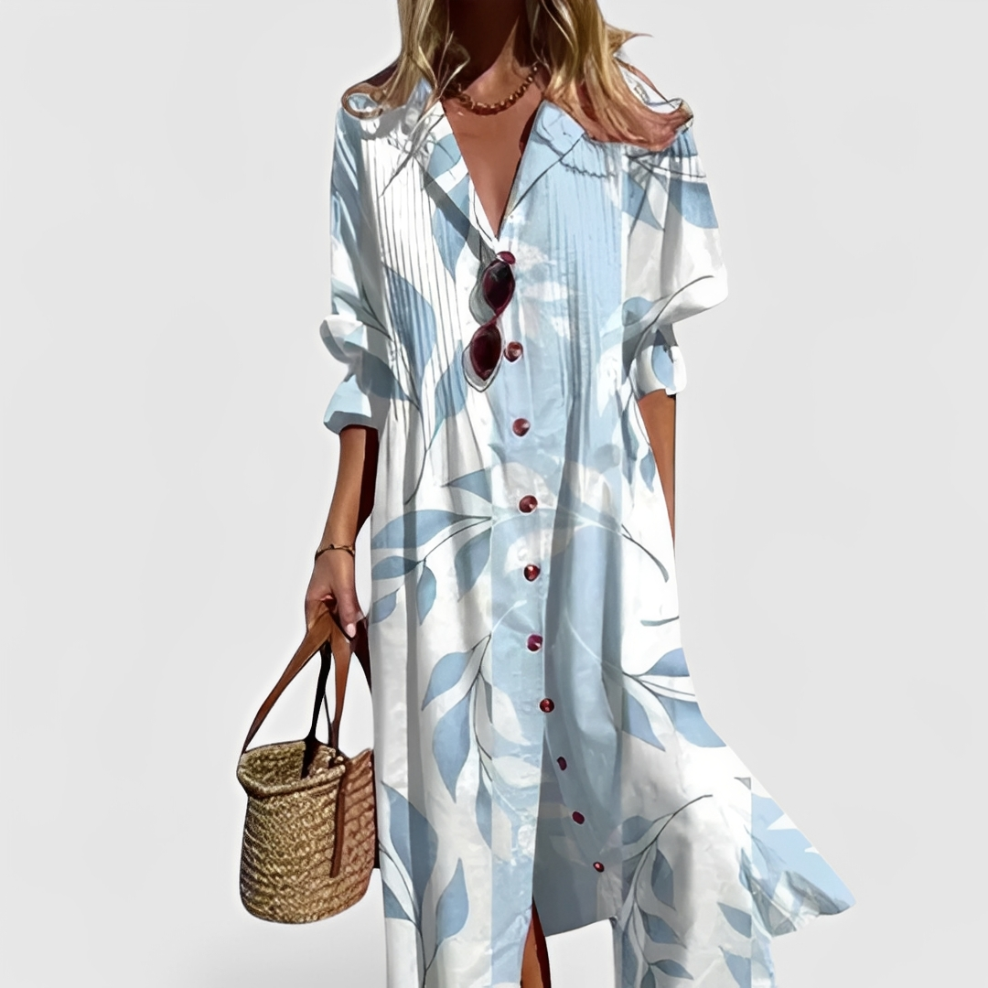 Millie - Chic floral midi dress