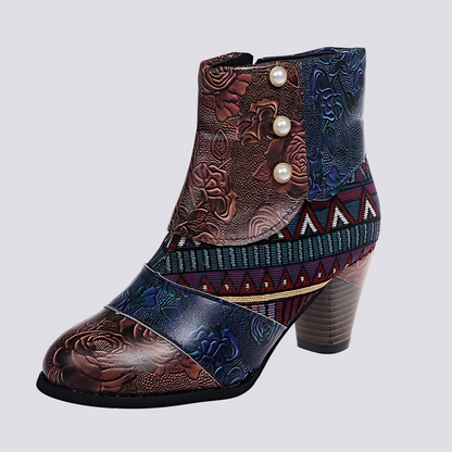 Emma - Vibrant Bohemian Boots