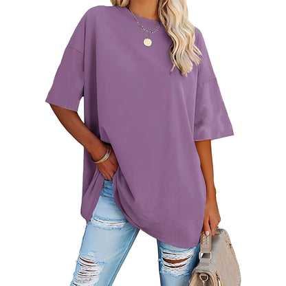 Alice - Loose-Fitting T-shirt with Dropped Shoulders