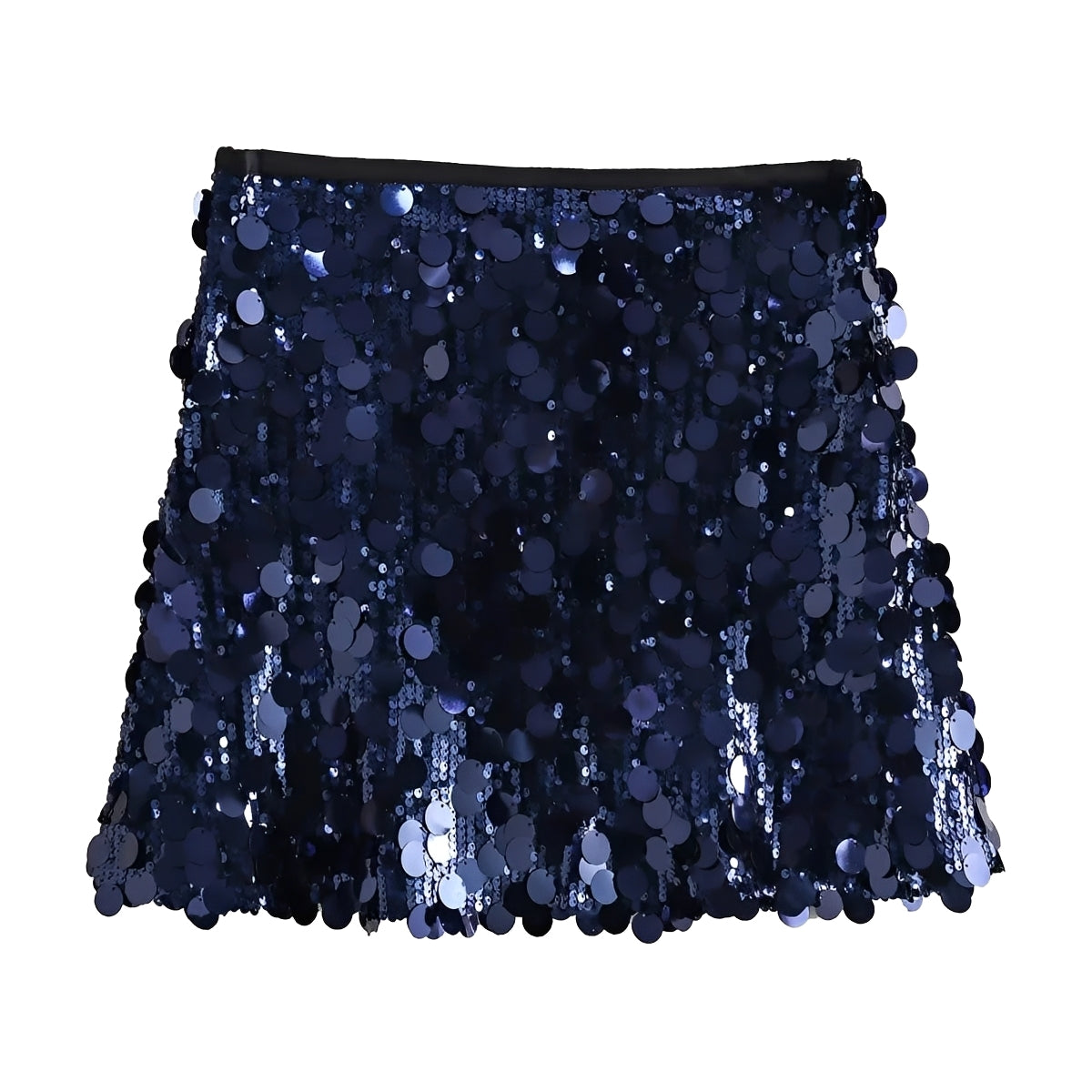 Abbey - Stylish Sequined Mini Skirt