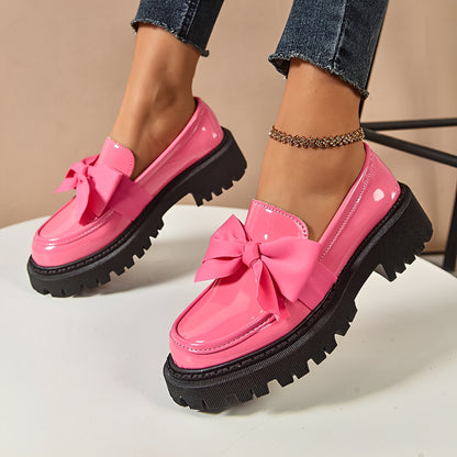 Yasir - Classic Loafers with Bow Tie