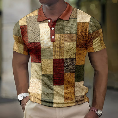 Jimmy - Trendy Checkered Plaid Shirt