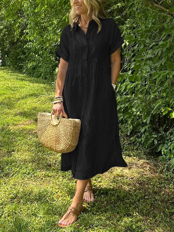 Corinne – Elegant Women's Shirt Dress