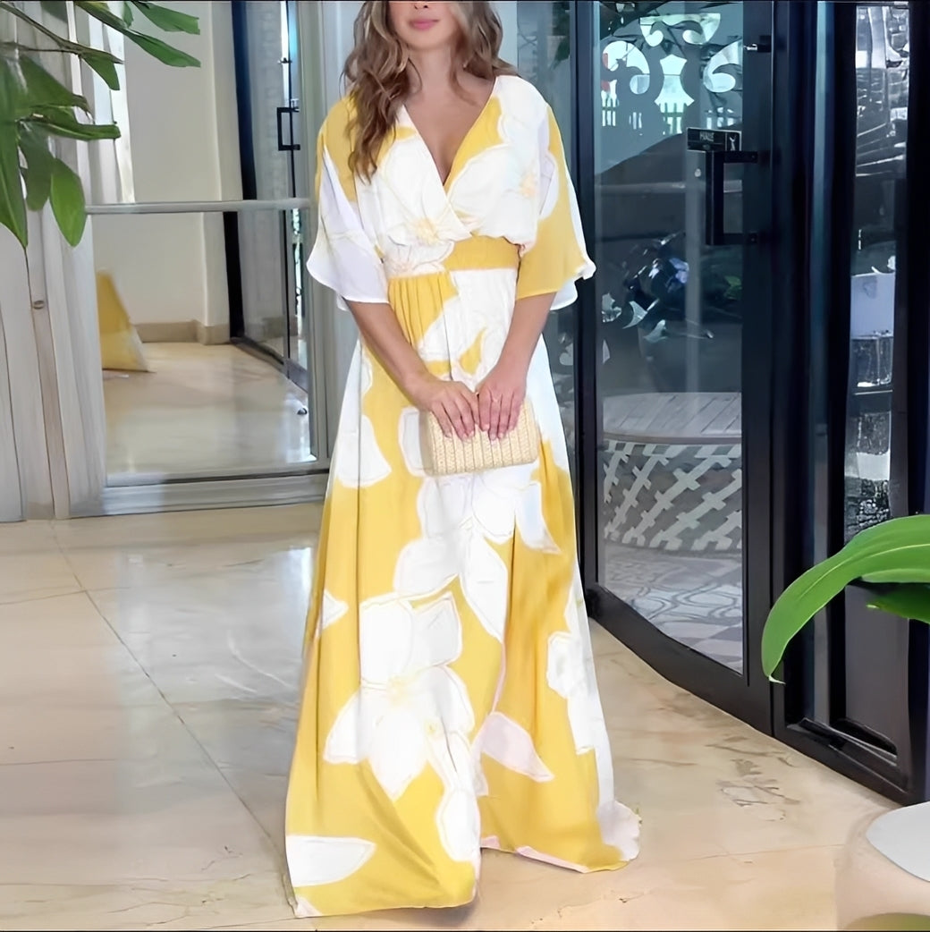Alessia - Stylish Loose Floral Dress