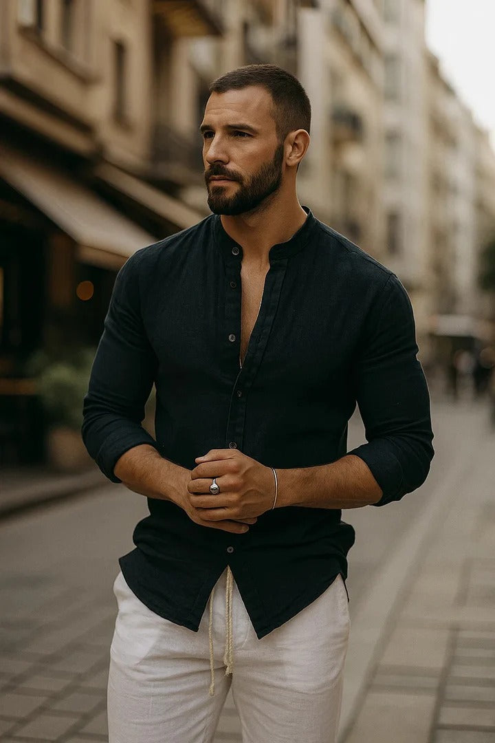 Blaese - Casual 3/4 Sleeve Shirt