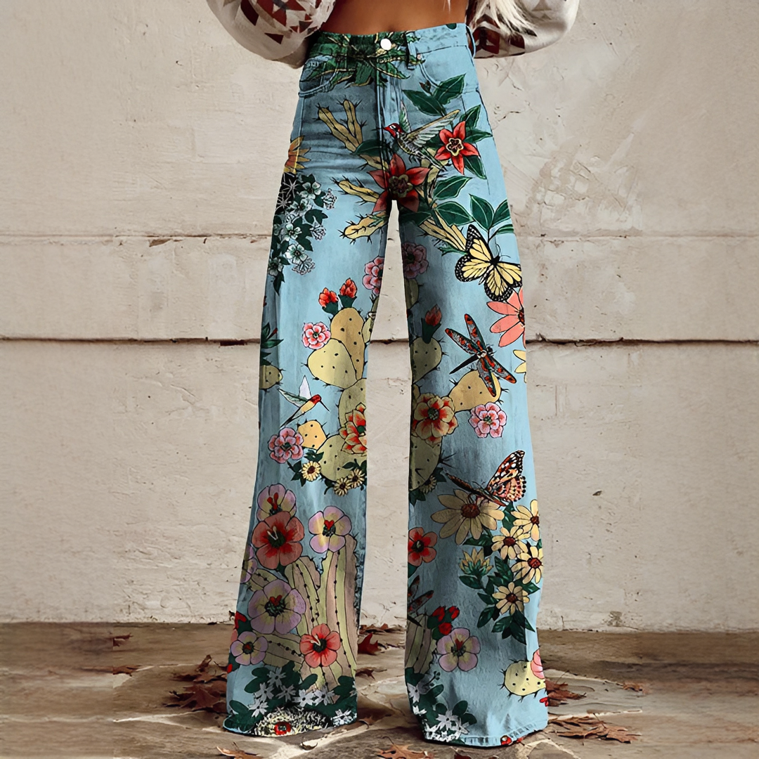 Shannon - Fashionable Wide Leg Pants