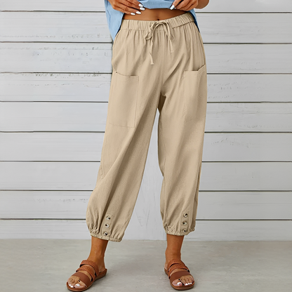 Scarlett - Comfortable Drawstring Trousers