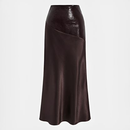 Viviana - Sleek Shiny Skirt