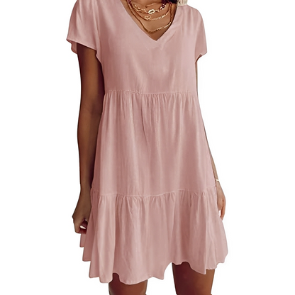 Judith - Relaxed Casual Short Dress