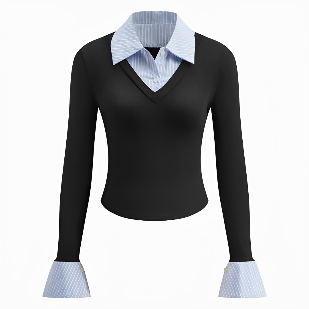 Venedita - Comfortable Long Sleeve Shirt