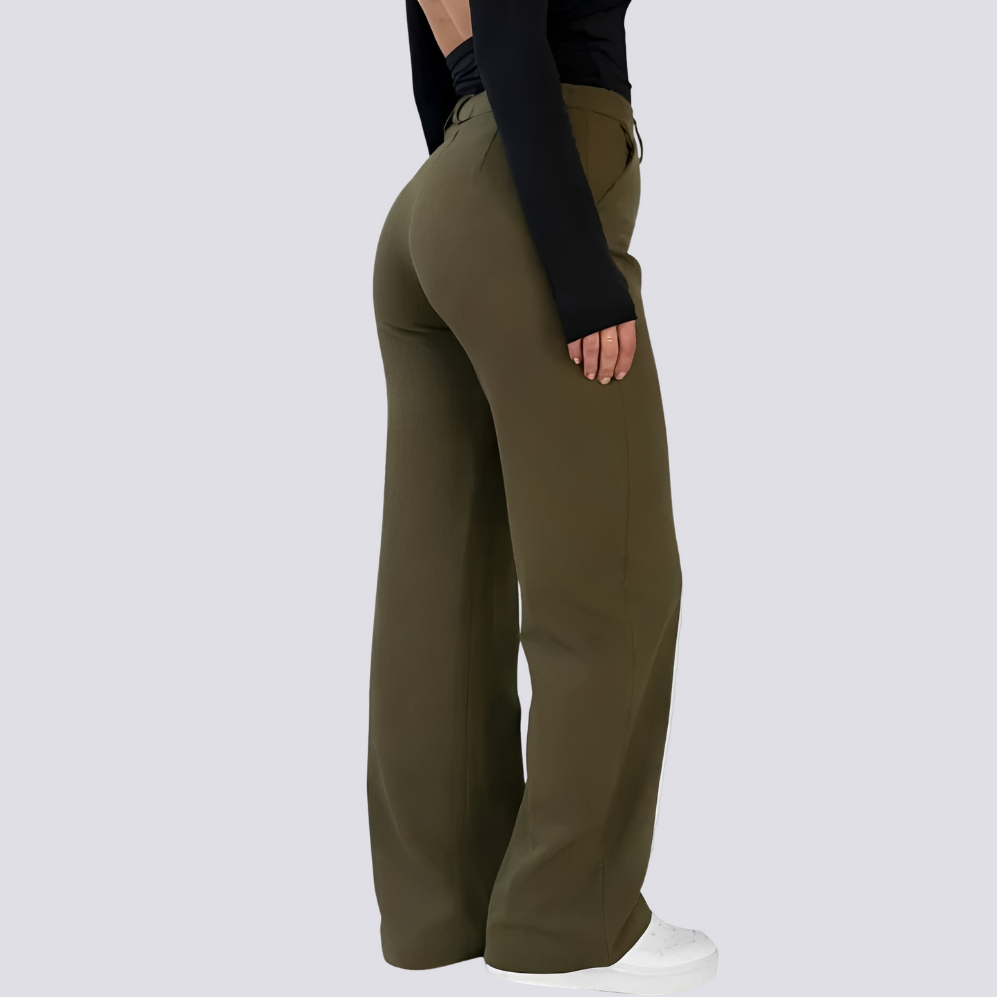 Herbie - Casual High Waist Trousers