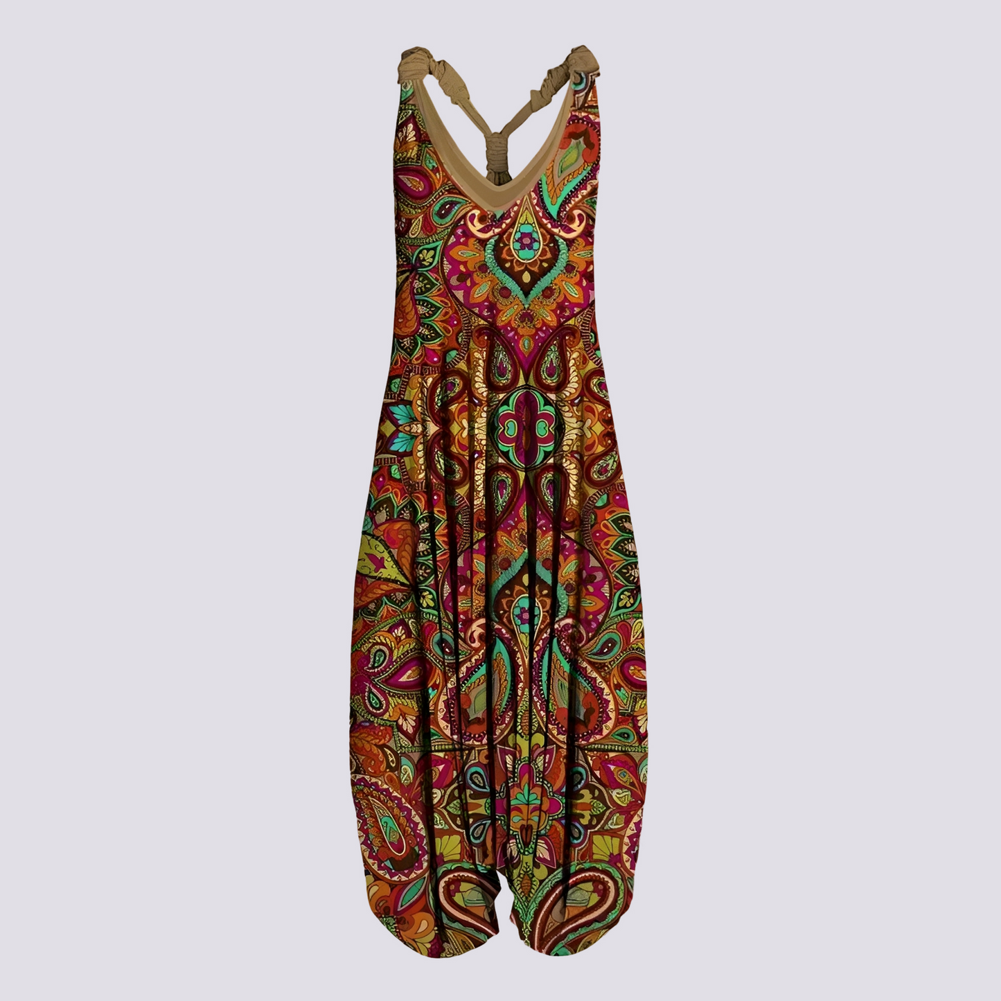 Jennifer - Casual Sleeveless Jumpsuit