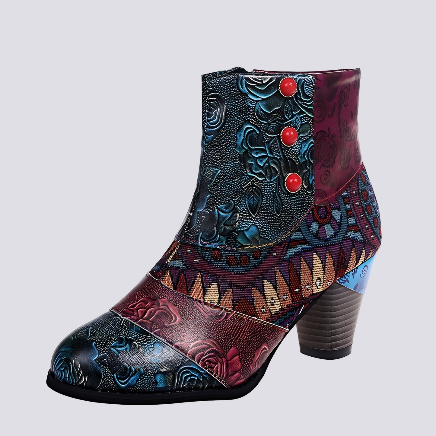 Emma - Vibrant Bohemian Boots